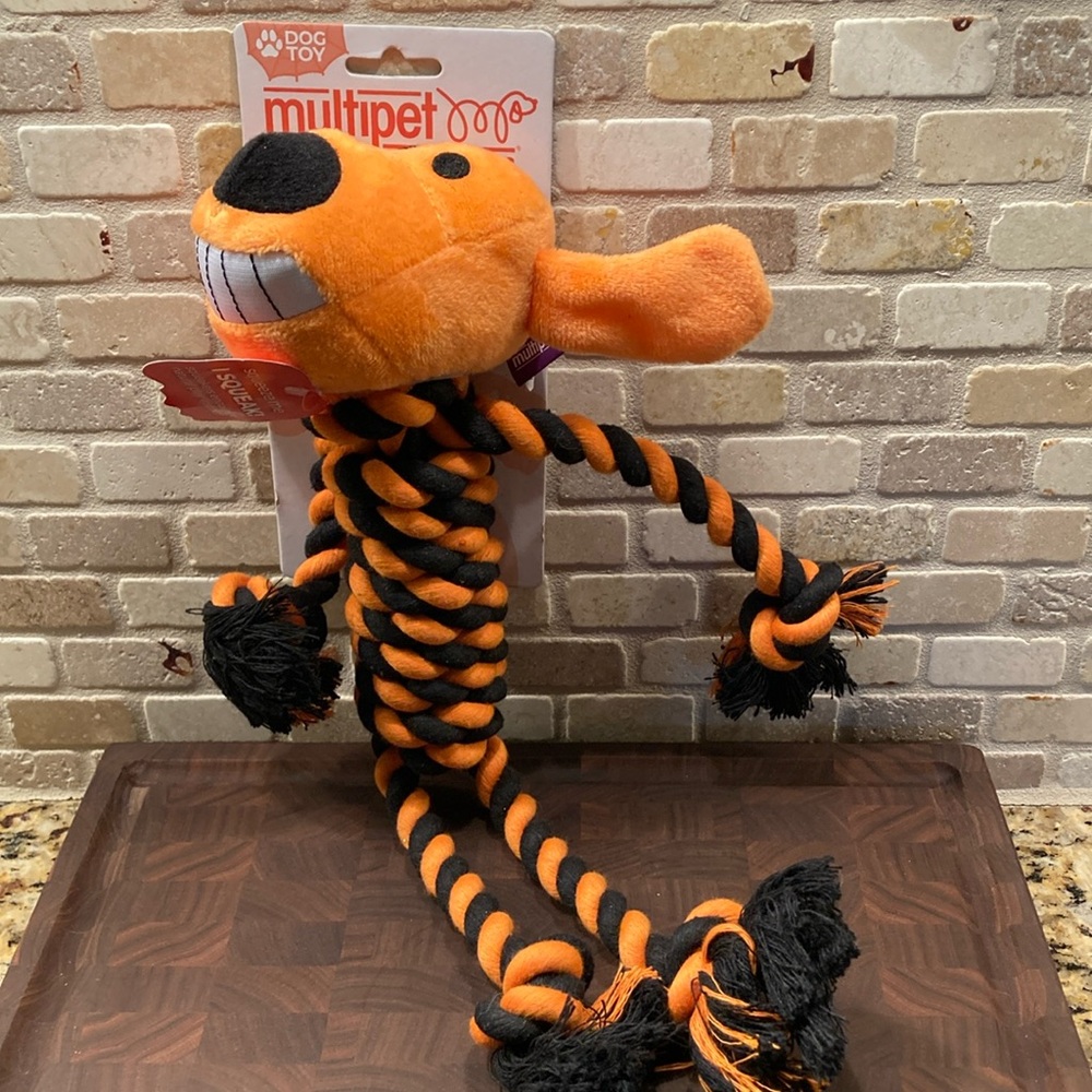 NWT Multipet Plush Dog Toy